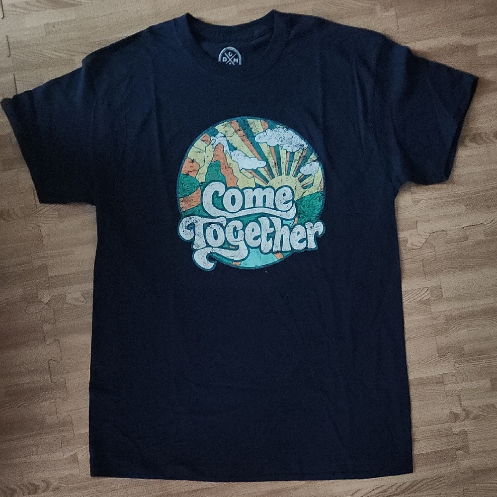 Black Graphic Tee - Come Together